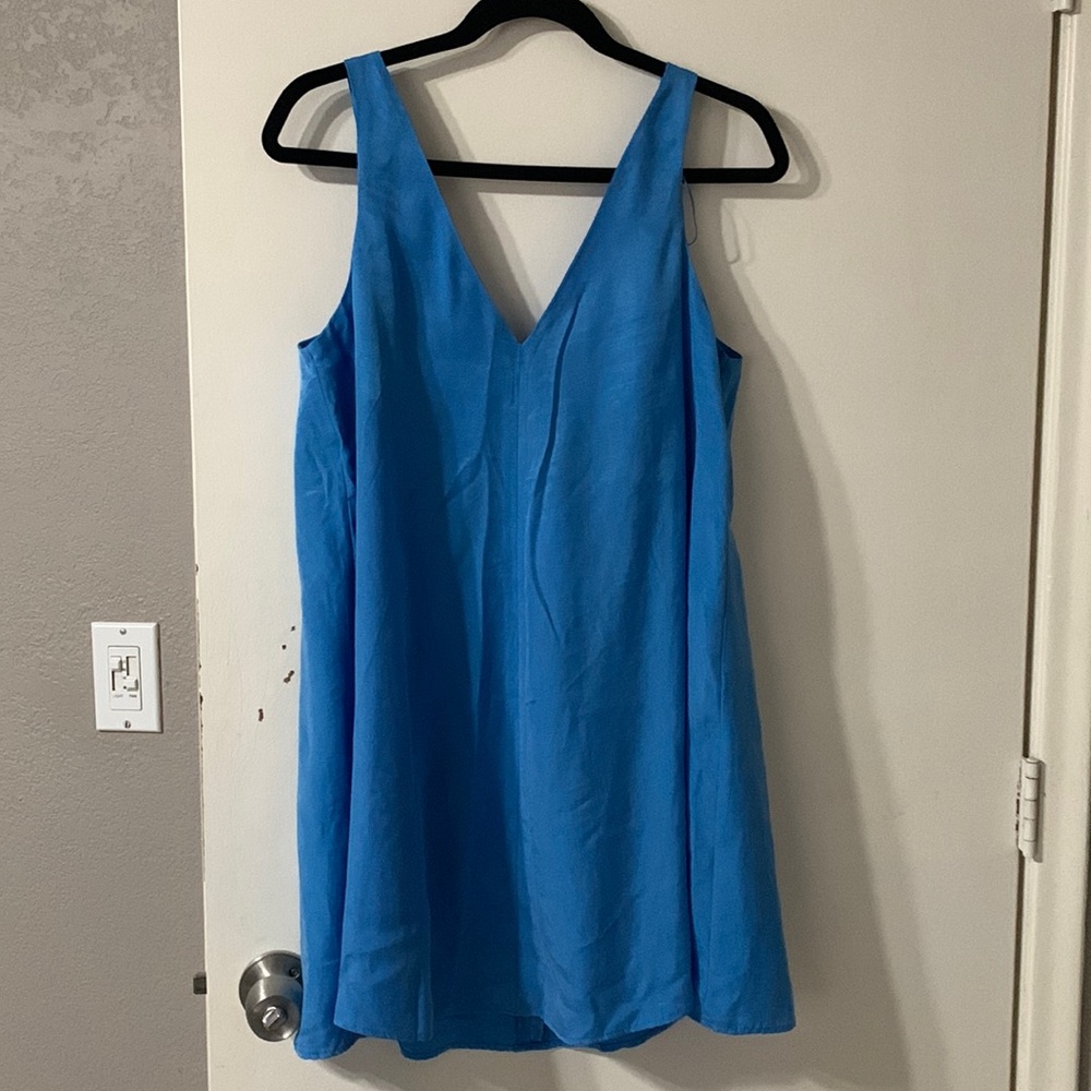 Zara blue dress
